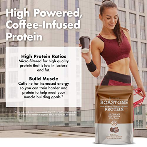 oastOne Coffee Protein Powder by NutraOne Low Sugar, Coffee Infused