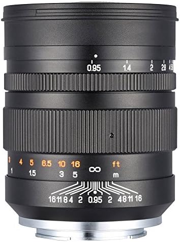 Mitakon (ZhongYi) Speedmaster 50mm f0.95 Stepless Large Aperture Manual Prime Lens for SONY E-mount Mirrorless