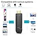 Display Dongle Support Wireless and Wired 2 in 1 Display Receiver for TV/Projector 1080P HDMI Miracast Dongle Compatible for Windows/Android/iOS Smartphone,Tablet,iPhone,iPad,Laptop 