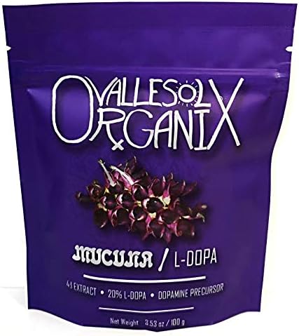 Mucuna Pruriens 4:1 Extract 100 Gram (3.53oz) [20% L-DOPA] 200 Servings
