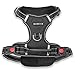 Big Dog Harness, SHINE HAI No Pull Pet Harness, Adjustable Outdoor Vest Harness 3M Reflective Oxford Soft Vest, Walking Training Easy Control for Medium Large Dogs