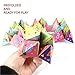 MOMONI Premium 42 Piece Valentines day cootie catcher cards game with envelopes- Perfect for kids valentine day cards, school classroom games, classroom exchange party favor, valentines goody bag treat fillers