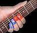 10PCS Fireboomoon mixed color Large Medium Small Size Guitar Fingertip Protectors Silicone Finger Guards for Ukulele Electric Guitar. (Three Size)