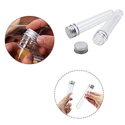 24 PCS Plastic Test Tubes,45 ml Clear Test Tube