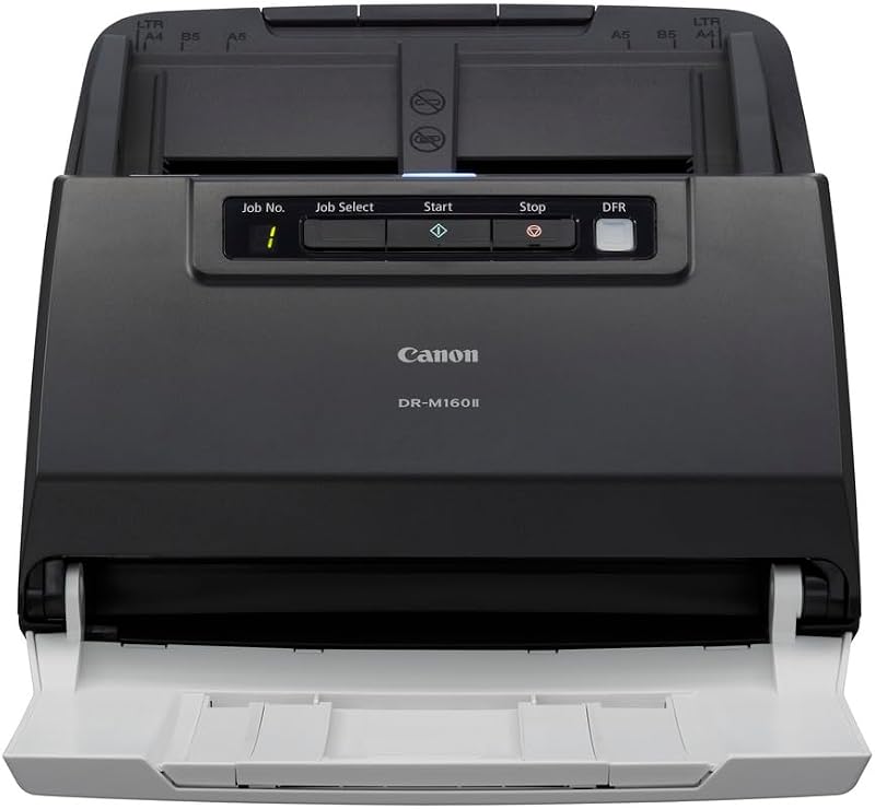 Canon imageFORMULA DR-M160II Document Scanner 60ppm Duplex Scan to Email Excel