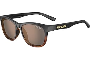 TIFOSI Swank Sport Sunglasses - Tangle Free - Ideal For Cycling, Golf, Hiking, Pickleball, Running and Great Lifestyle Look