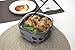 Lifefactory LF440001C4 BPA-Free Glass Protective Silicone Sleeve and Lid Food Storage and Bakeware 4 Cup Grass Green