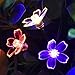 Solar String Lights Outdoor, Oak Leaf 20 feet 30 LEDs IP44 Waterproof Crystal Flower LED String Lights for Patio,Garden,Tree Decor