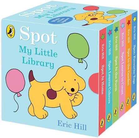 Spot: A Big Box of Little Books: Hill, Eric: 9780723296355: Amazon