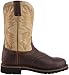 Justin Original Work Boots Men's Stampede Work Boot,Waxy Brown/Sawdust,12 EE US