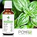 Basil Essential Oil 30 ml (1 fl. Oz.) - GCMS Tested, 100% Pure, Undiluted and Therapeutic Grade