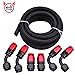 EVIL ENERGY 8AN Nylon Braided CPE Fuel Line Kit 10FT
