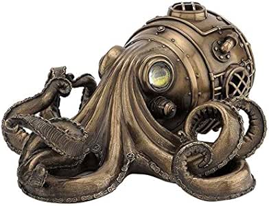XoticBrands Steampunk Octopus Secret - Caja de Joyería – Mito y Leyenda.: Amazon.es: Hogar