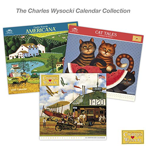 2021 Charles Wysocki Wall Calendar, 131/2" x 12", Monthly (CWCW044921