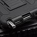 Cocomii Robot Belt Clip Holster Galaxy Note 2 Case, Slim Thin Matte Kickstand Swivel Belt Clip Holster Reinforced Drop Protection Fashion Bumper Cover Compatible with Samsung Galaxy Note 2 (Black)