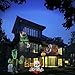 LAFALA Christmas Lights Projector-2018 Light Projector Perfect for Christmas Day Decoration outdoor 16PCS Pattern slide laser LED Flood projector Landscape lamp Bulb Remote Control Waterproof