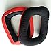 Tinksky 1pcs Logitech G430 G930 Ear Pads Soft Foam Earpads Ear Cushions with Head Beam Cushion (Red+Black)