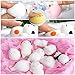 Outee Mini Squishies Kawaii, 20 Pcs Animal Squishies Mochi Squeeze Toys Soft Squishies Release Stress Animal Toys Mini Seal Octopus Rabbit Chick Cat Pig Tiger Fox Panda Cloud Random
