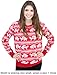 Ann Arbor T-shirt Co. Reindeer Humping Ugly Christmas Sweater w/Holiday Insertion & Christmas Dongs