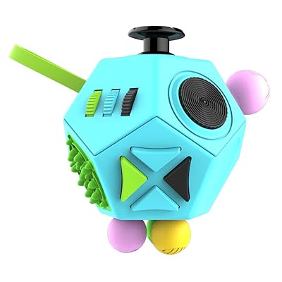 Buy Moshnoly 12 Sided Fidget Cube For Adults Anti Anxiety Dodecagon Cube Relieves Stress And Decompression Controller Block Toys For Kids And Adult With Adhd Add Ocd Autism In School Online In