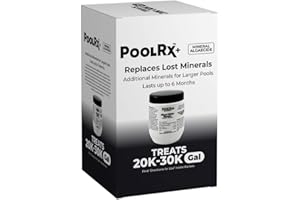 Pool RX 332066 PoolRX+ Booster Black Swimming Pool Algaecide, Single Unit