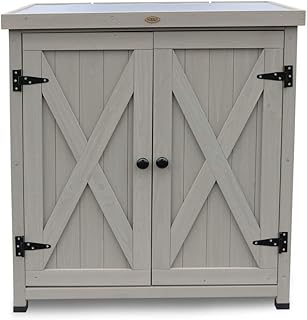 Habau Laura Gartenschrank, grau