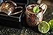 Old & Urban Moscow Mule Mug - 100% Pure Solid Copper Mugs, 16 oz Unlined, No Nickel Interior, Handcrafted Hammered Copper Cups