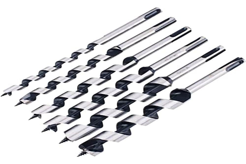 Yato YT-3300 Set of 6 Wood Drill Bits, 10–20mm, SDS Shank