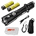 NITECORE MH25GTS 1800 Lumen Rechargeable Tactical Flashlight with 2x High Performance Batteries and LumenTac Battery Organizer