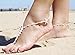 Bienvenu Crystal Pearl Beads Barefoot Sandals Wedding Jewelry Foot Ring Anklet Chain