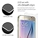 [2 Pack] Galaxy S6 Screen Protector, MaxTeck 0.26mm 9H Anti-Bubble Tempered Shatterproof Glass Screen Protector Film for Samsung Galaxy S6 [NOT Support Samsung S6 Edge]