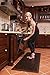 Amcomfy Anti Fatigue Kitchen Mat Cushioned Non Slip Comfort Floor Mats, Standing Mats for Home Kitchen Sink Office Standing Desk Standup Desk Riser Laundry (Dark Brown, 24
