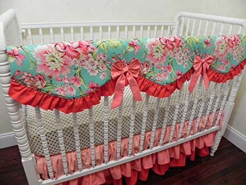 scalloped crib skirt