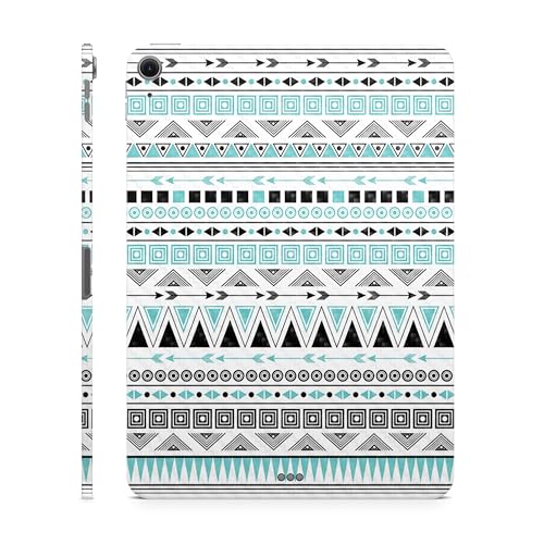 Carbon Fiber Tablet Skin Compatible with Apple iPad Air 11" (M3) 2025 - Turquoi…