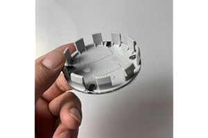 DRIMGREN Replacement 68mm Snap-On Wheel Center Caps 4-Pack - ABS Chrome-Trim Hub Covers for German Luxury Brand Cars 3/5/X Series Models | Waterproof Design & Anti-Theft Fitment (Blue/White Logo Options)