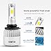BEAMTECH 9006 LED Headlight Bulbs, 6500K 8000 Lumens Extremely Super Bright HB4 COB LED Chips Conversion Kit,Xenon White