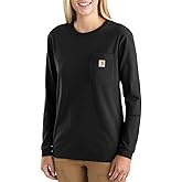 Carhartt Women's 103244 Women's WK126 Workwear Pocket Long Sleeve T-Shirt