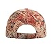 Kenmont Lady Corduroy Cotton Floral Baseball Cap (Red)