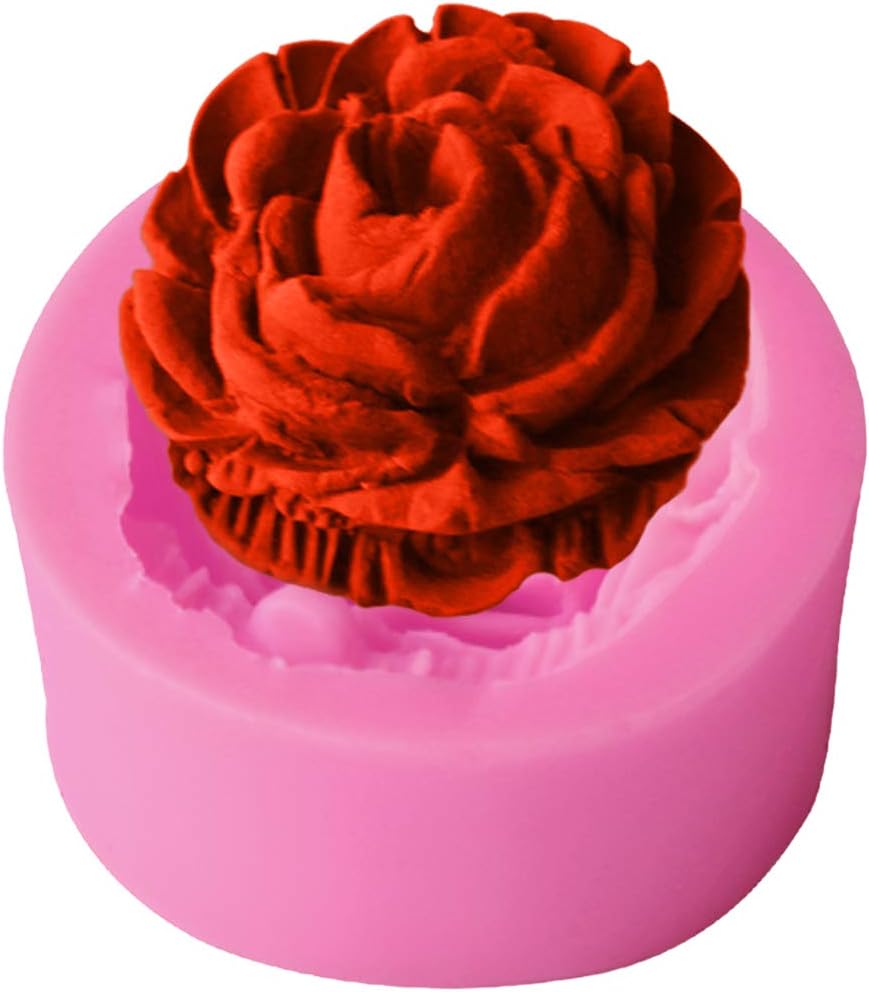 Nicebuty 3d Fleur Rose Gateau Moule En Silicone Fondant Decoration De Gateaux Patisserie Ustensiles A Patisserie Centroarco Com