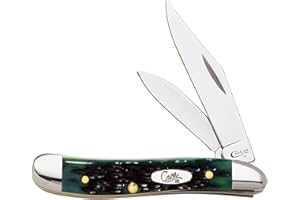 Case XX WR Pocket Knife Peanut Kentucky Bluegrass Jig Bone Item #22763 - (6220 SS) - Length Closed: 2 7/8 Inches