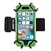 Grantwood Technology TuneBand Go for iPhone (all models), Android Phones, and iPod touch, Premium Armband with Two Elastic Straps (Case recommended. See Bullet Points for Dimensions), BLACK