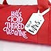Mr. Mrs. Cute Honeymoon Couples Travel White Luggage Tags 3 Pack - Wedding Present