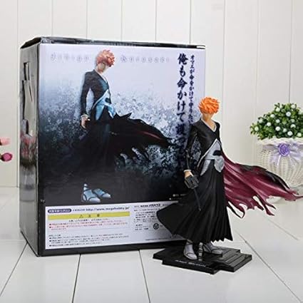 Amazon Com Cool Bleach Anime Kurosaki Ichigo Getsuga Tenshou Pvc