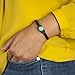 Tulsi Ginger Wrap Bracelet by Genuine Italian Vegetable-Tanned Leather with Turquoise Stone Closure | Handmade in Italy