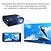 iRULU BL20 Mini Video Projector LED Projector Support 1080P Video Dual HDMI Ports for Laptop TV Computer HD Home Cinema Theater Projector