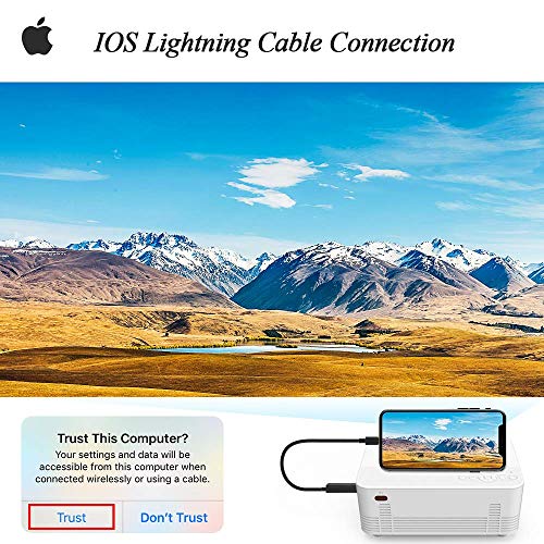 4 Projector+POYANK+Wireless+Compatible+Supported