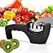 Kitchen Knife Sharpener with Handle, Portable 3 Stage Diamond Knife Sharpening Tool for Ceramic, Straight, Fruit, Pocket, Boning, Folding and Chef Knives
