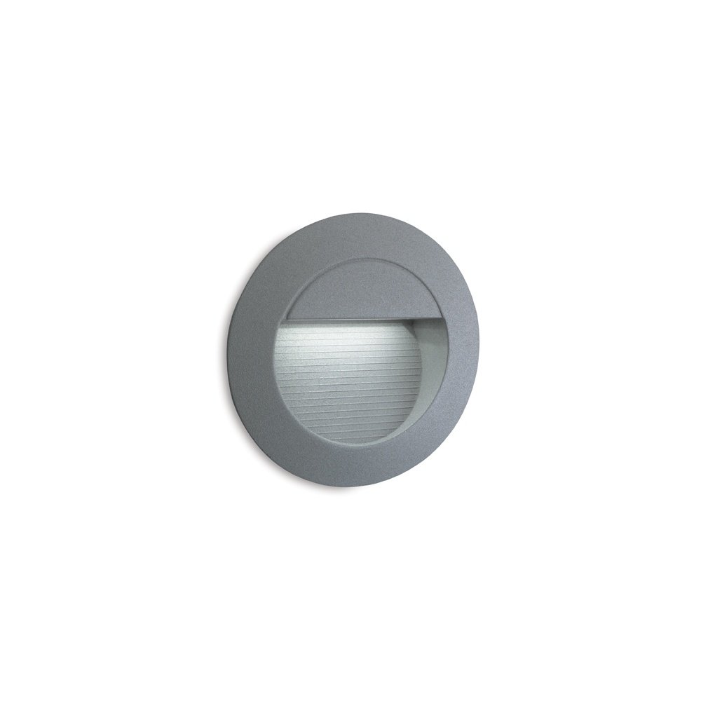 Firstlight 1.2 Watt/ 14 x LED's Ip65 LED Wall and Step Light Aluminium with LED's, White