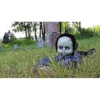 Haunted Hill Farm 43 in. Animatronic Doll, Indoor/Outdoor Halloween Decoration, Color 5 Haunted Hill Farm 43 in. Animatronic Doll, Indoor/Outdoor Halloween Decoration, Color 5