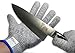 SimpliFine Food Safe Cut Resistant Gloves, Medium. Best for using with a Mandolin, Grater, Cutting with Knives and Avoiding Cuts. Level 5 Professional Grade Protection - Comes with Amazing Deals